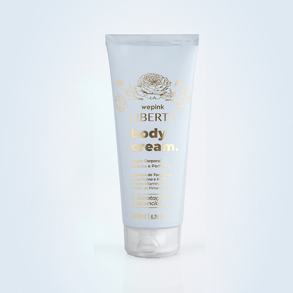 Body Cream Liberté Desodorante Hidratante 200ml - Wepink