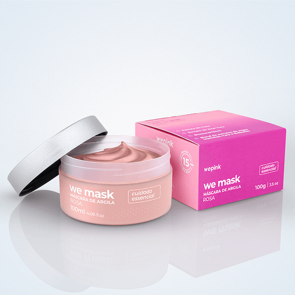 We Mask - Máscara de Argila  Rosa 100g - Wepink