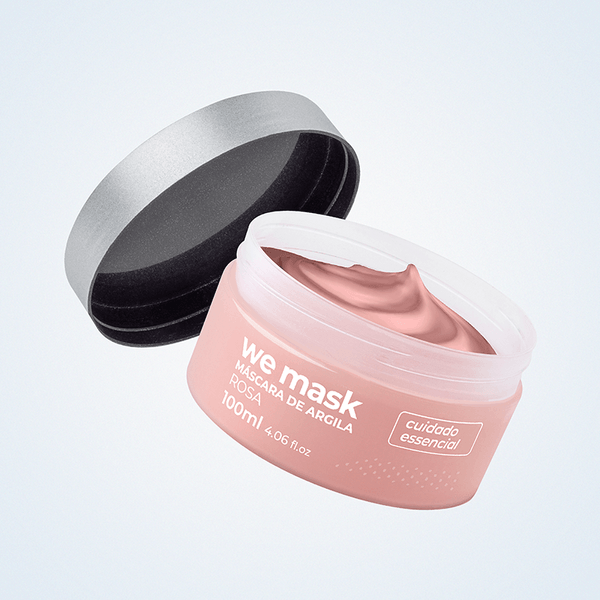 We Mask - Máscara de Argila  Rosa 100g - Wepink