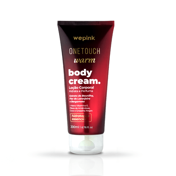 Body Cream One Touch Warm Desodorante Hidratante 200ml - Wepink