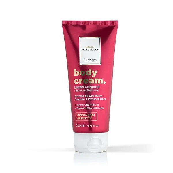 Body Cream Fatal Rouge Desodorante Hidratante 200ml - Wepink