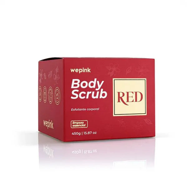 Body Scrub Red Esfoliante Corporal 450gr - Wepink