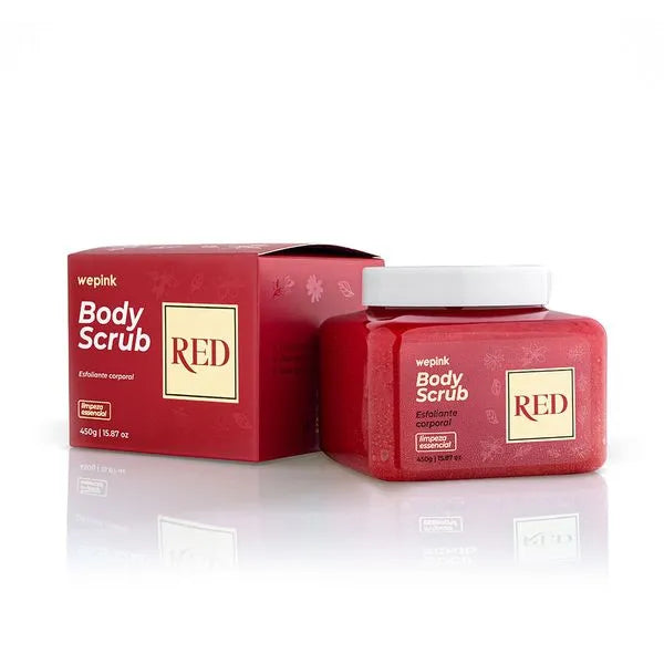 Body Scrub Red Esfoliante Corporal 450gr - Wepink