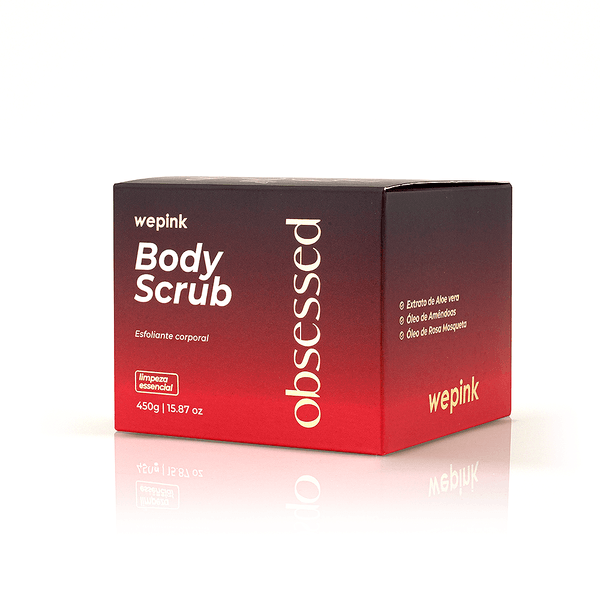 Body Scrub Obsessed Esfoliante Corporal 450gr - Wepink