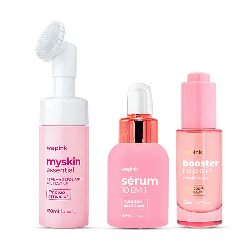 Kit Sérum 10 em 1 + Booster + Myskin - Wepink